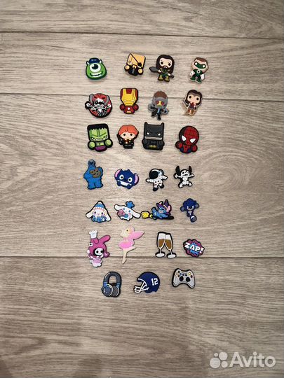 Джиббитсы для crocs (jibbitz )