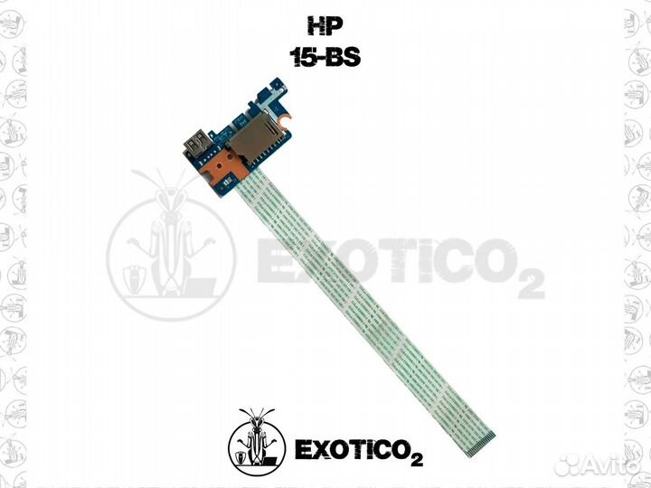 HP 15-bs Плата USB