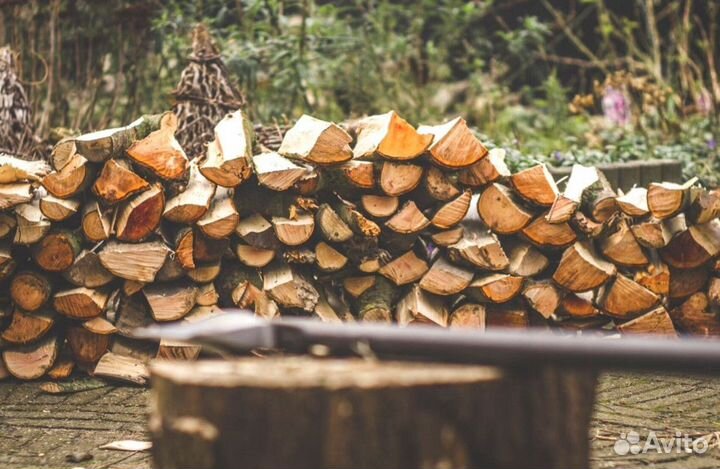 Дрова в чурках