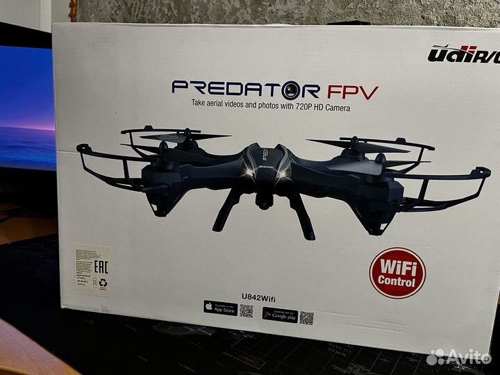 Квадрокоптер UDI U842 predator FPV с камерой WiFi