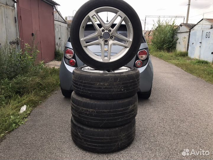 Комплект разношироких колес MB ML, GLE W164