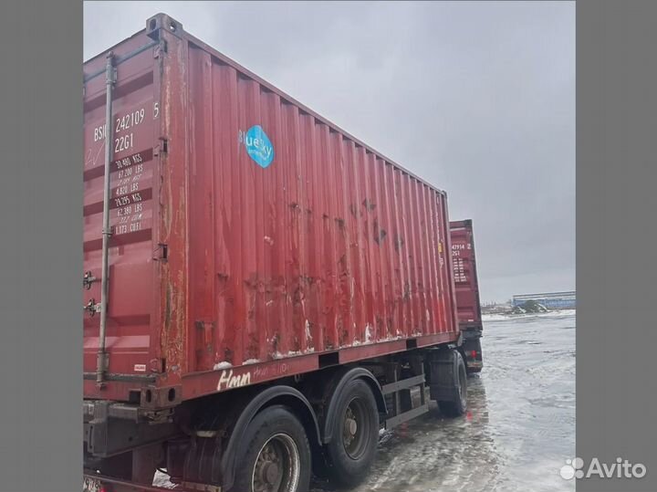 Морской контейнер бу 20 футов