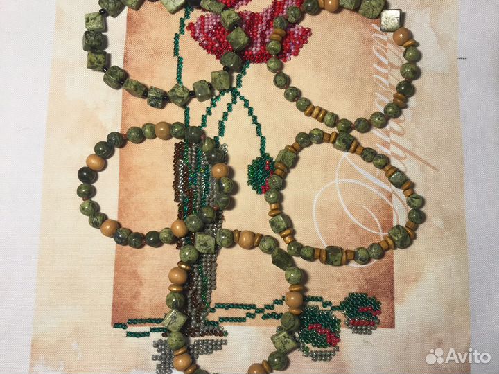 Браслеты из змеевика