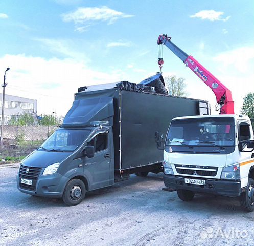 Грузоперевозки газель 6 метров верхняя погрузка