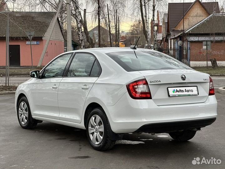 Skoda Rapid 1.6 МТ, 2018, 76 600 км