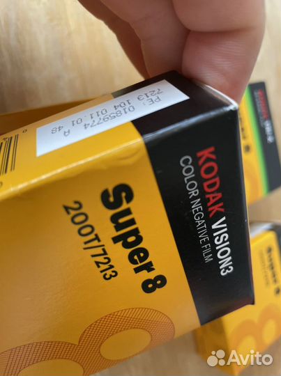 500T Super 8 и 100D 16мм Kodak