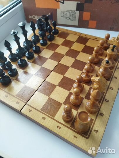 Шахматы деревянные набор СССР