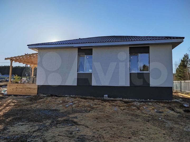 Дом 113 м² на участке 8 сот.