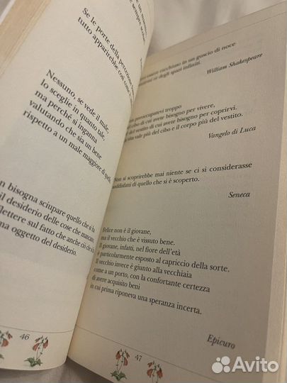 Книга на итальянском