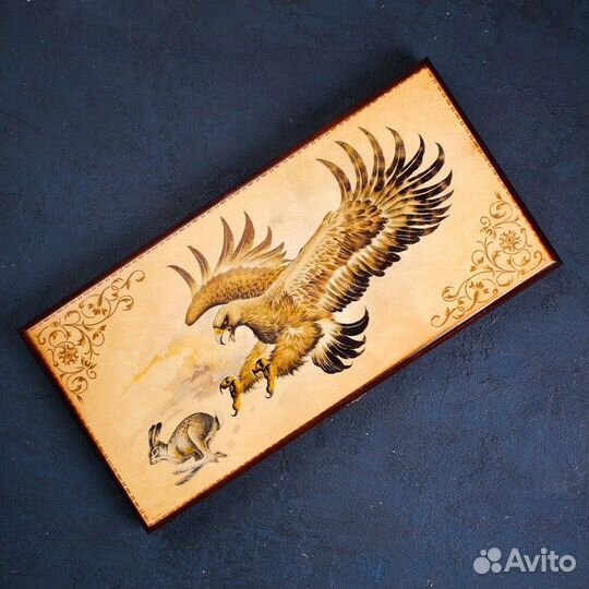 Нарды средние 'Охота' 50 x 50 см