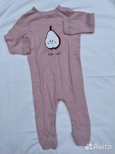 Боди, песочники для девочки 80,92,98