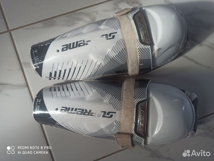 Щитки хоккейные 9 детские bauer supreme 170