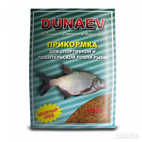 Классическая прикормка Дунаев Лещ 0,9 кг