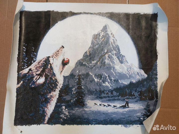 Картины Полотна без рамок 40х50