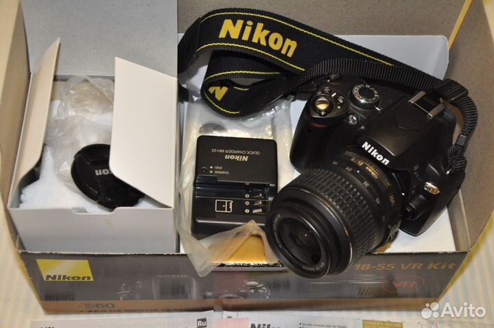 Зеркалка nikon D60