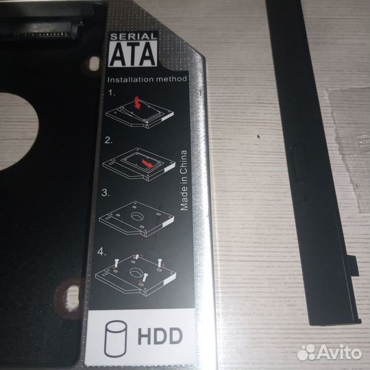 Адаптер для HDD/SSD в отсек привода ноутбука