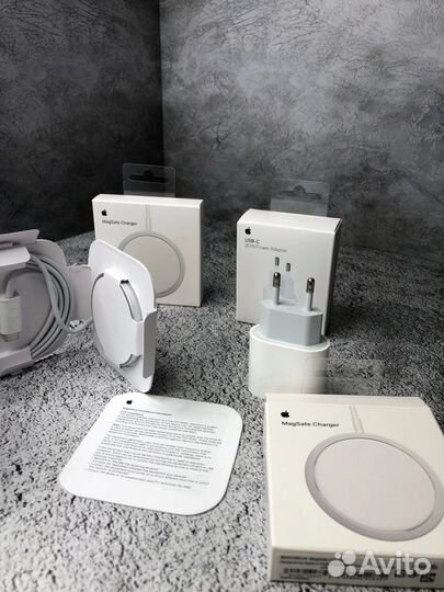 Беспроводная зарядка Magsafe+ блок зарядки 20w