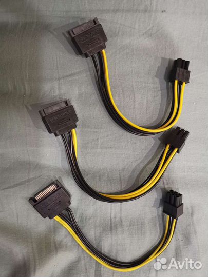 Переходники SATA Райзер pci-e