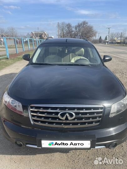 Infiniti FX35 3.5 AT, 2007, 116 000 км