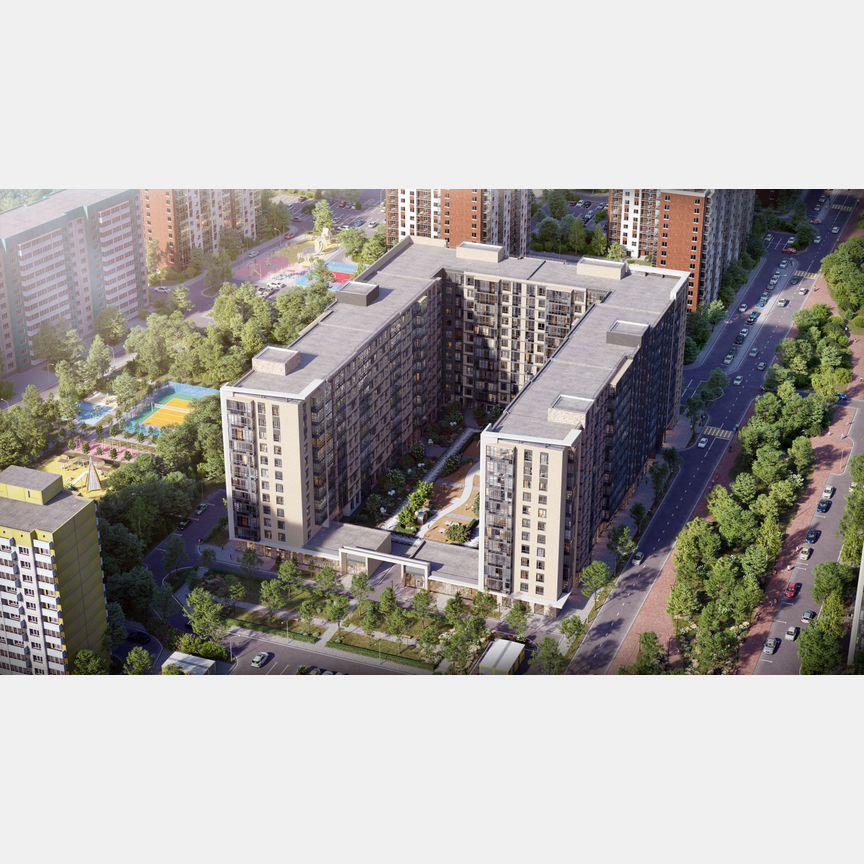 2-к. квартира, 46,7 м², 8/12 эт.