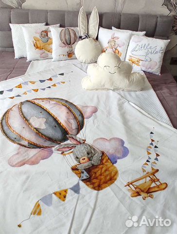 Детское постельное белье новое