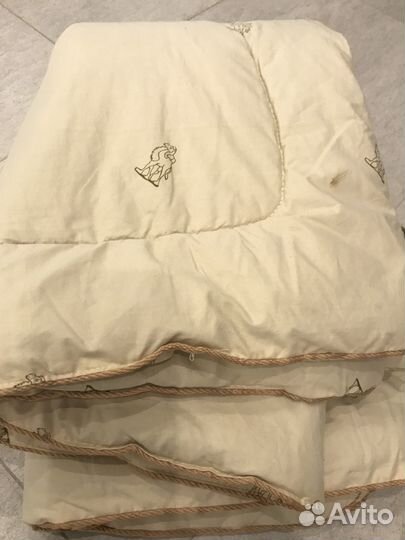 Детское одеяло верблюжья шерсть