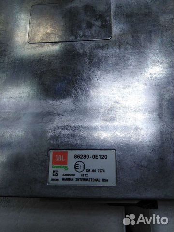 Усилитель звука, оригинал на хайлендер 3 2014-2017