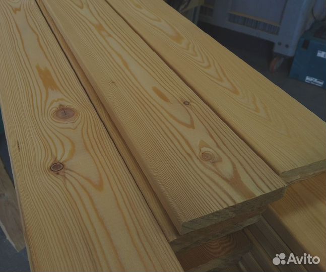Шлифованные доски лиственницы 50x135 мм, для профессионального использования