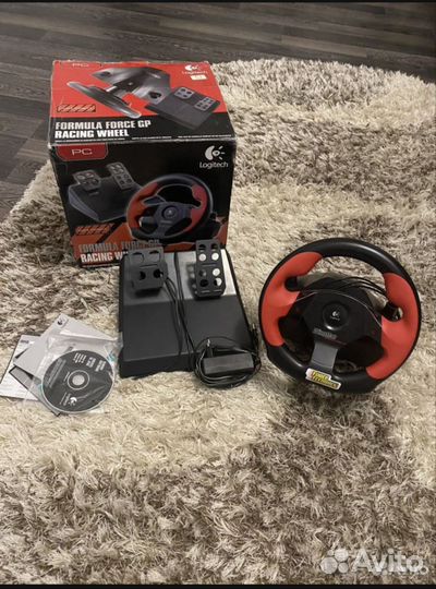 Руль logitech