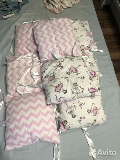 Подушки в детскую кроватку