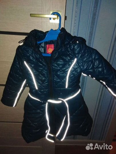 Пальто для девочки 116