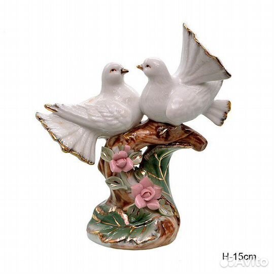 Статуэтка Голуби 15 см