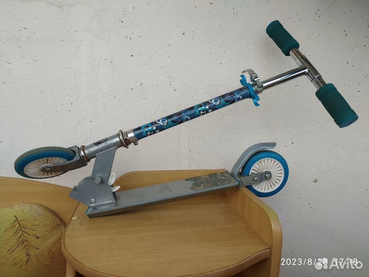 Детский самокат, складной