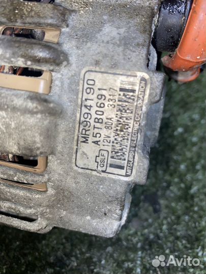 Генератор 4G64 Mitsubishi Galant EA3A MR994190