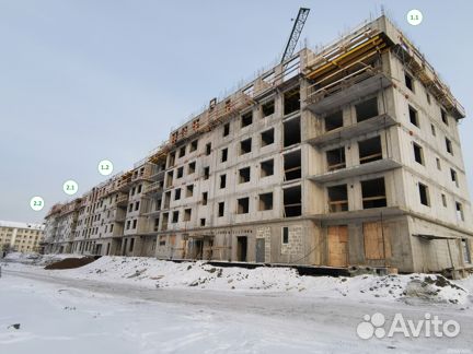 Ход строительства ЖК «АВИАТОR» 4 квартал 2021