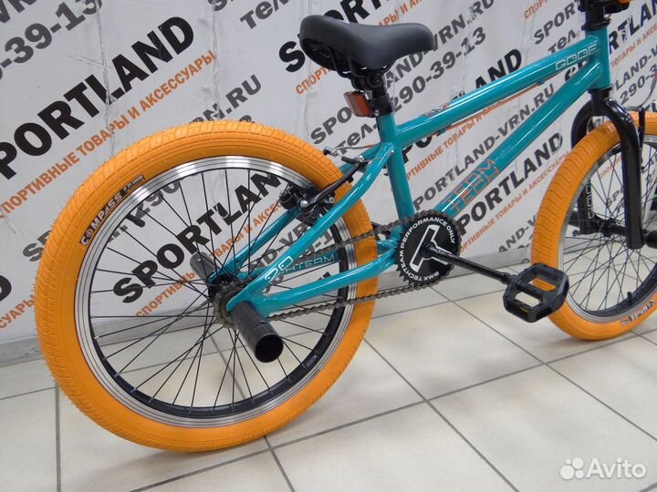 BMX Tech Team Goof бирюзово-оранжевый