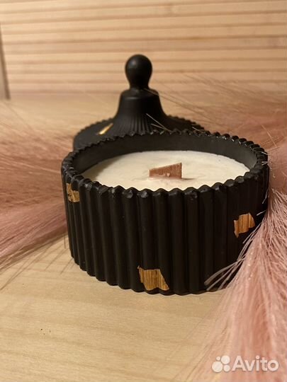 Свеча для дома соевая