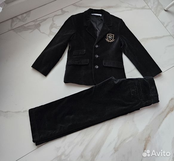 Бархатный костюм tartine et chocolat, 4a