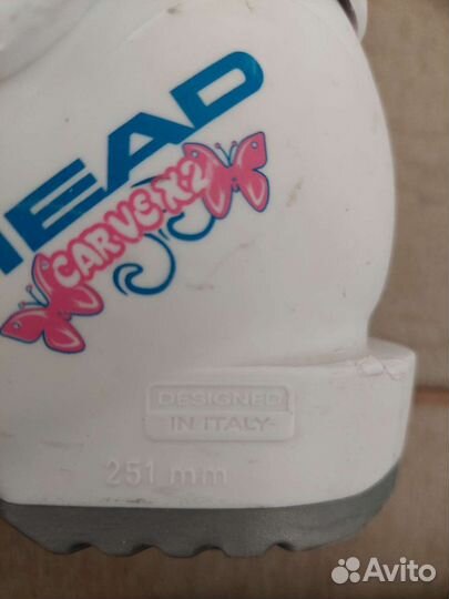 Горные лыжи детские 110 комплект