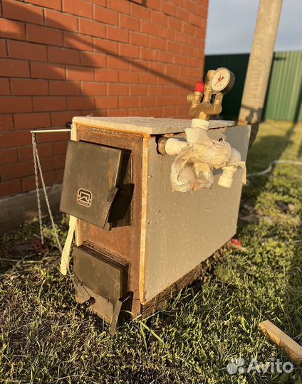 Твердотопливный котел длительного горения бу