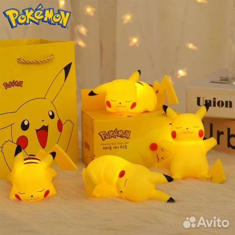 Ночник детский покемон