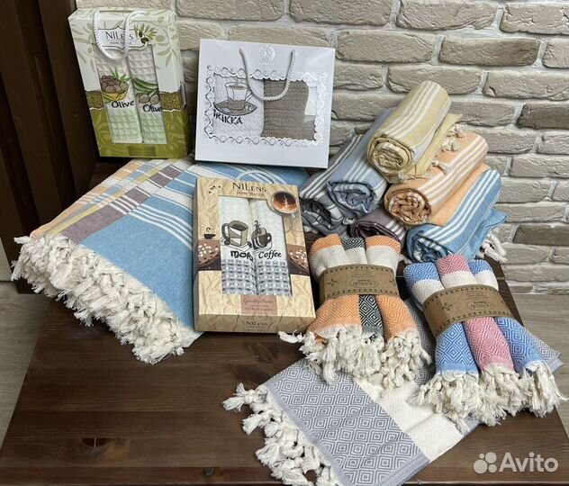 Полотенца Luxe Cotton Турция хлопок Пештамаль