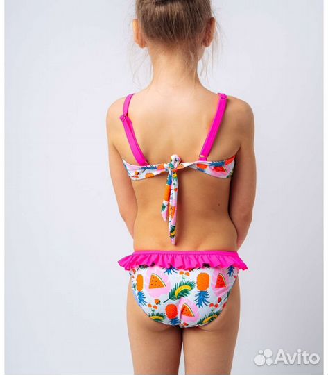 Купальник для девочки раздельный 140