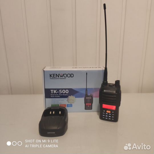 Рация kenwood ТК-500 9 Вт VHF/UHF двухдиапазонная