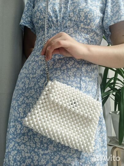 Сумка из бусин ручной работы