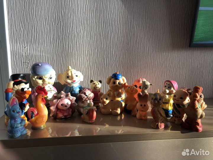 Игрушки резиновые СССР