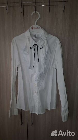 Белая рубашка, водолазка