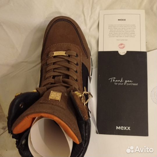 Ботинки женские зимние, спортивные mexx, размер 40