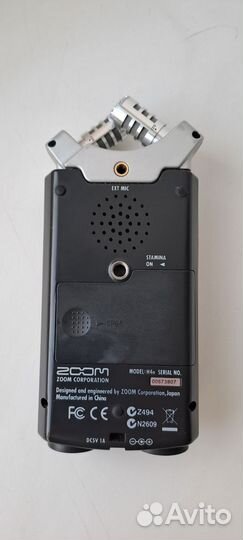 Рекордер zoom h4n