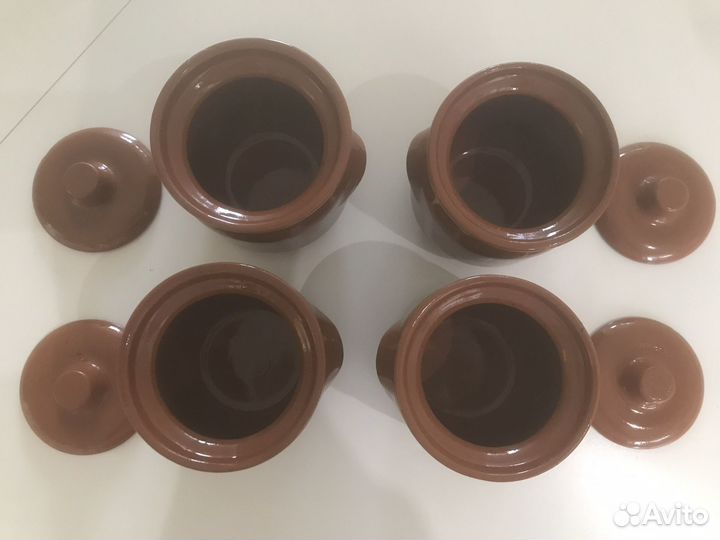 Горшок для запекания 4 шт